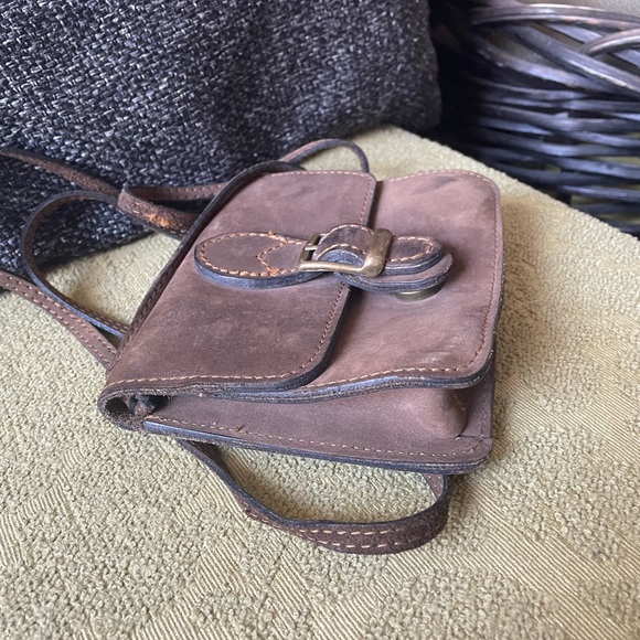 SR Genuine Leather Mini Bag Made in Canada - Picture 4 of 6